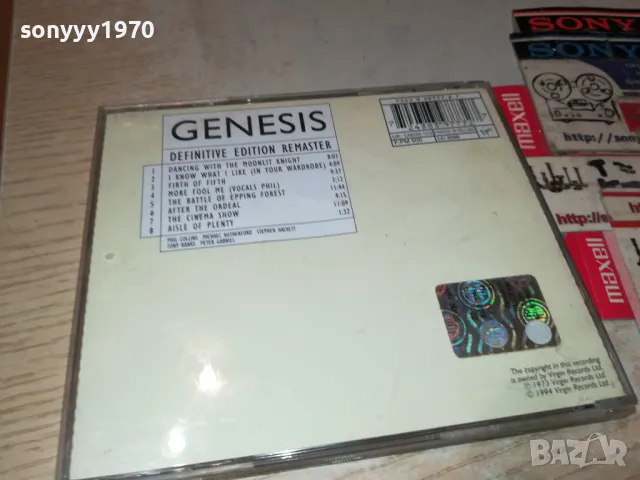 GENESIS-CD 0803251900, снимка 9 - CD дискове - 49415181