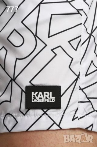  KARL LAGERFELD оригинални мъжки плувни шорти , снимка 2 - Бански - 40975915