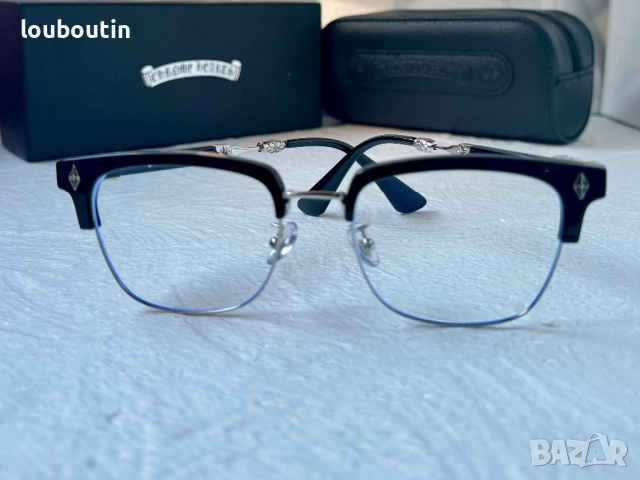 CHROME HEARTS прозрачни слънчеви,диоптрични рамки очила за компютър, снимка 4 - Слънчеви и диоптрични очила - 44667231