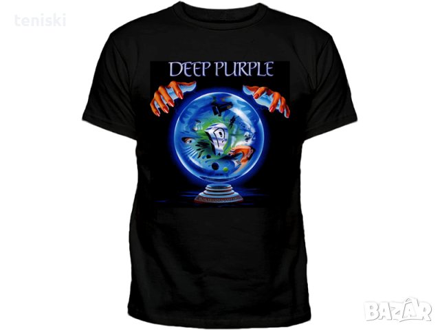 Рок Тениски Deep Purple Модели и размери, снимка 3 - Тениски - 42714074