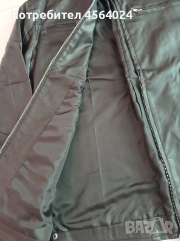 Кожено яке, снимка 2 - Якета - 51859018