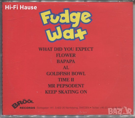 Fudge Wax-Toffee, снимка 2 - CD дискове - 35918684