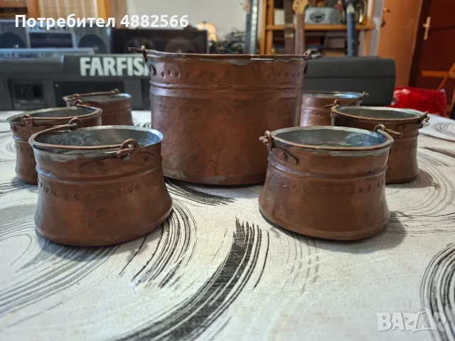 Комплект стари менчета, снимка 6 - Антикварни и старинни предмети - 55849247