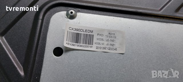 MAIN BOARD ,TP.S506.PB802 for SMART TECH LE-39Z1 39 inc DISPLAY CX390DLEDM , снимка 6 - Части и Платки - 39464032