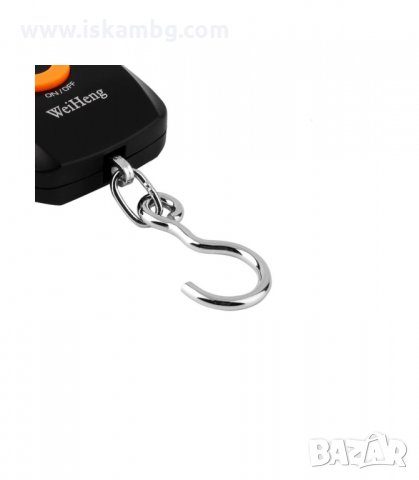 ПРЕНОСИМ ЕЛЕКТРОНЕН КАНТАР, ДО 45 КГ, РЪЧЕН, LCD - код 0201, снимка 6 - Електронни везни - 34088068