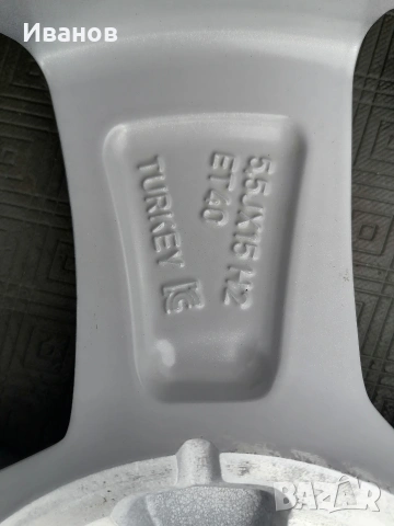 оригинални джанти 15" 5х100 Skoda , снимка 10 - Гуми и джанти - 53315252