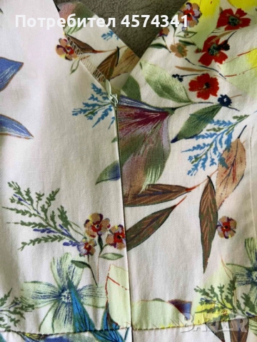 Дамска рокля с флорални мотиви Elizabeth, снимка 3 - Рокли - 51474533