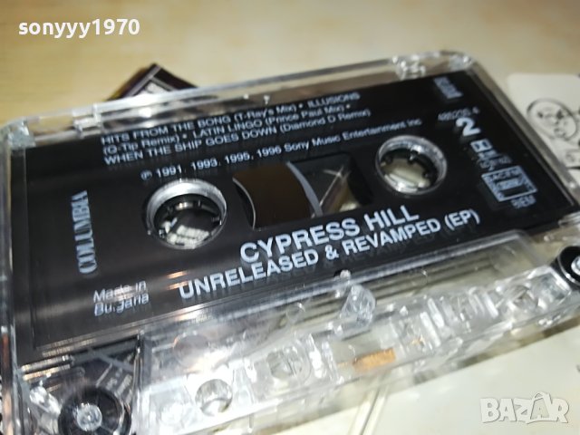 CYPRESS HILL ORIGINAL TAPE 0506232014, снимка 4 - Аудио касети - 40980450