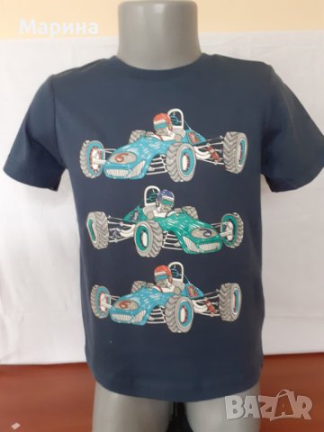 Нови памучни тениски за момче р.110-116, снимка 10 - Детски тениски и потници - 40641203