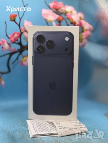 НОВ!!! Apple iPhone 17 Pro Max, 512GB, 5G, Deep Blue
