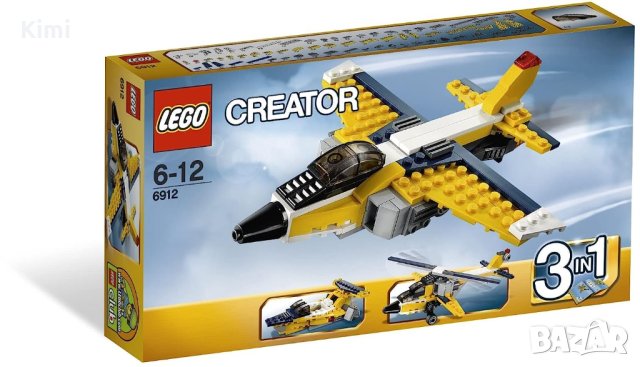 Lego Лего 6912 Creator 3/1 -  Супер самолет 3 в 1
