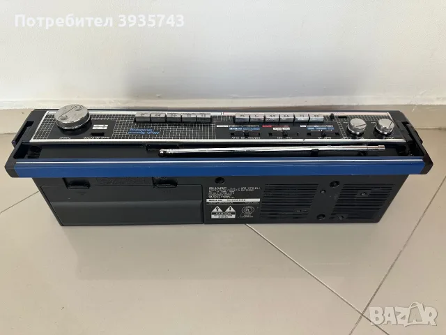 SHARP WQ 272 Japan , снимка 7 - Радиокасетофони, транзистори - 56295146