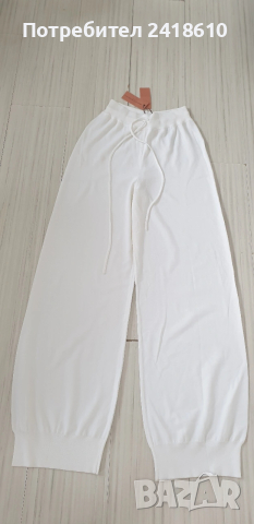 Ermanno Scervino Italy Knit Pant Women Size M НОВО! ОРИГИНАЛ! Дамски Панталон!, снимка 6 - Панталони - 53606021