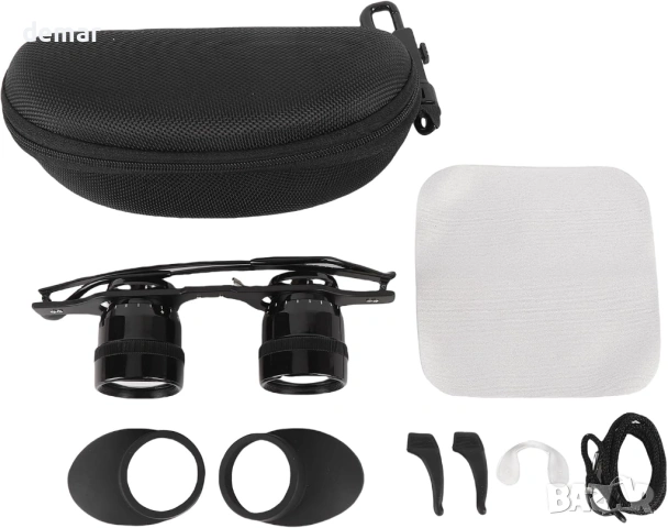 Носим бинокъл HD с 10-кратно увеличение и многофункционални сгъваеми очила, снимка 7 - Екипировка - 53826428