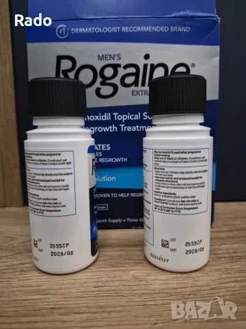Rogaine Men’s Extra Strength 5% Minoxidil / Миноксидил– 2 бр., снимка 7 - Продукти за коса - 56239575