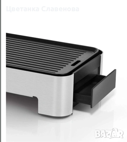 Електрическа Грил-скара с тава за зеленчуци WMF KÜCHENminis 1000 W, снимка 3 - Скари - 53370109