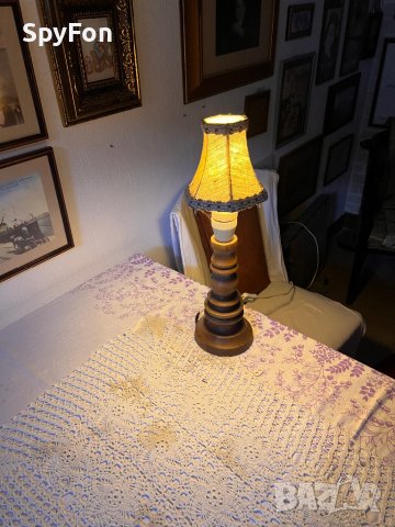 Настолни осветителни тела Ламби с абажури, снимка 5 - Настолни лампи - 43362794