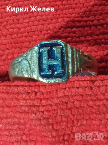 СТАРИНЕН САЧАНЕН ПРЪСТЕН с БУКВА МОНОГРАМ - Н Ръчна ИЗРАБОТКА САЧАН За КОЛЕКЦИЯ 30018, снимка 10 - Антикварни и старинни предмети - 47162457