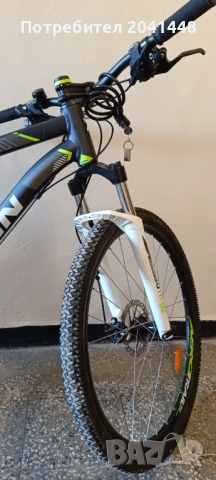 Планински велосипед BTWIN MTB ROCKRIDER 520 GREY, снимка 3 - Велосипеди - 53818672