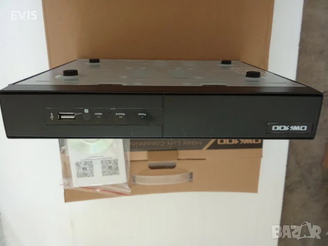 Продавам нов 4‑канален видеорекордер OWSOO, съвместим с NVR, XVR и AVR режими