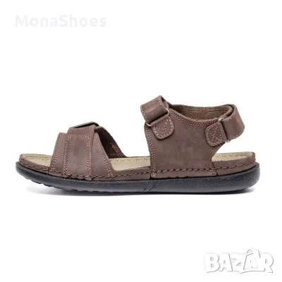 Мъжки сандали естествена  кожа код005, снимка 3 - Мъжки сандали - 50252882