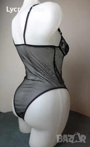 М ново черно дамско боди, снимка 7 - Бельо - 42240728