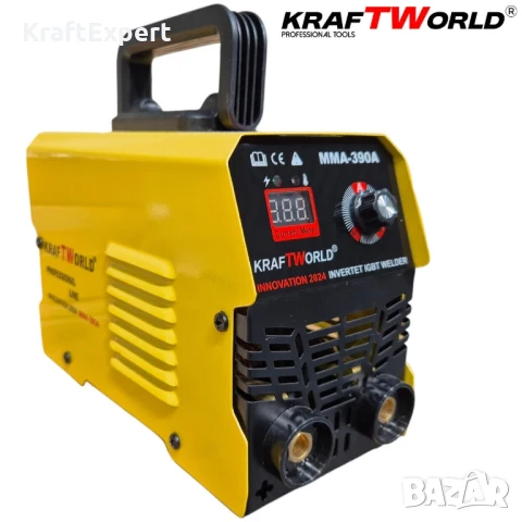 Инверторен Електрожен KraftWorld – Лек и Мощен с Подарък Ръкавици, снимка 3 - Други инструменти - 50576103