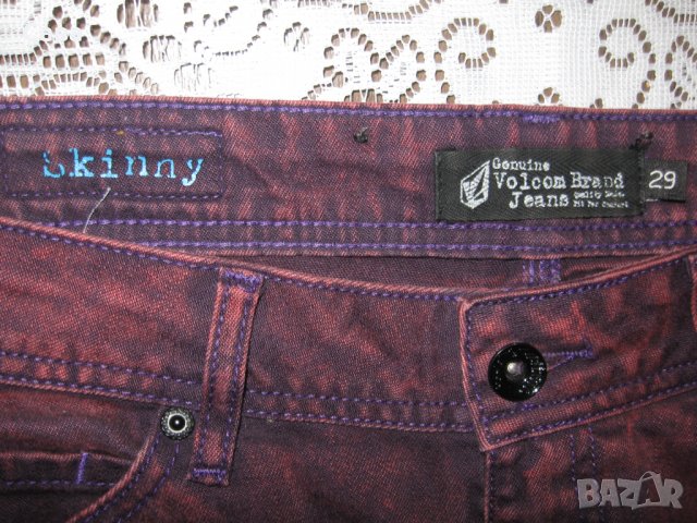 Дънки VOLCOM  дамски,М-Л, снимка 5 - Дънки - 34430402