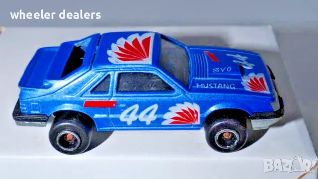 Метална количка пожарна Majorette 1986 Ford Mustang SVO, снимка 2 - Колекции - 50431899