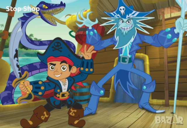 Disney Junior пъзел 4в1 Captain Jake and the Neverland Pirates , снимка 6 - Игри и пъзели - 41225053