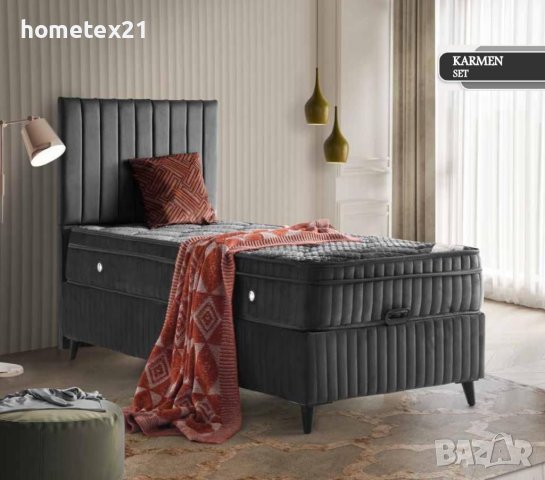 Тапицирани легла с матрак 1500лв , снимка 14 - Спални и легла - 41778205