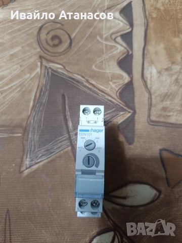 Професионално фотореле (люксметър) Hager EEN101 (16A, 2-2000 Lux)