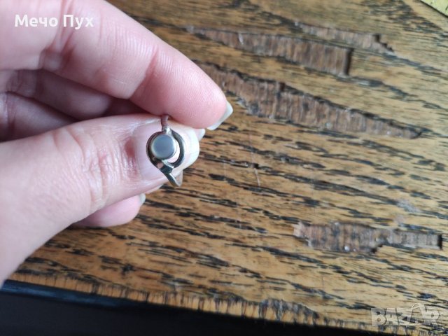 Сребърен пръстен със седеф (93), снимка 5 - Пръстени - 39562569
