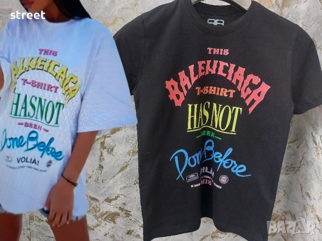 Разпродажба дамски и мъжки тениски BALENCIAGA 