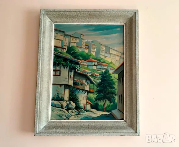 Стара картина В.Търново, снимка 8 - Картини - 48524211