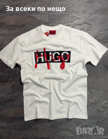 Hugo Boss Мъжка Тениска👕Мъжка Блуза С Къс Ръкав - Различни Цветове Код NGHSP43, снимка 14 - Тениски - 53695271