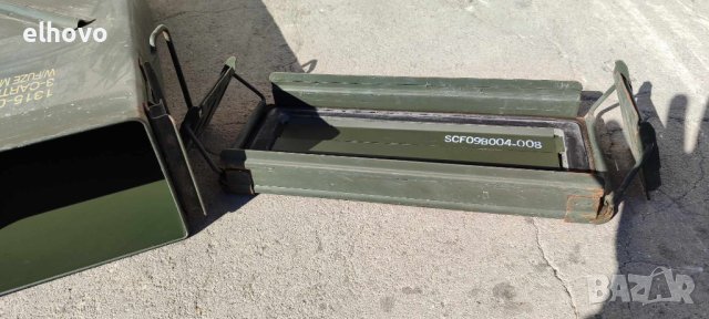 Метална кутия от боеприпаси#1, снимка 5 - Други ценни предмети - 44416927