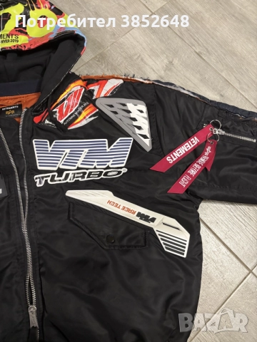 Kanye Vetements AW18 Moto Racing Bomber Jacket - Worn by Kanye, снимка 9 - Якета - 56067193