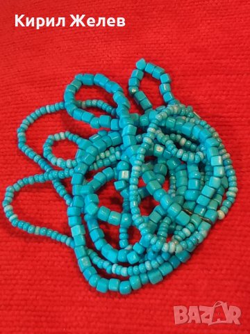 КРАСИВА ЕЛАСТИЧНА ТЮРКОАЗЕНА ХЕНД - МЕЙД ХИПАРСКА АРТ ГРИВНА 34719