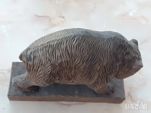 Дърворезба - мечка, снимка 8 - Антикварни и старинни предмети - 51724212