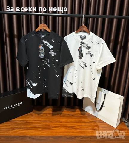 Мъжка Тениска👕Мъжка Блуза С Къс Ръкав - Различни Цветове Код Mens P.129, снимка 4 - Тениски - 53822130