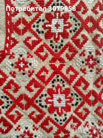 Огромна покривка Българска бродерия, снимка 4 - Декорация за дома - 56136104