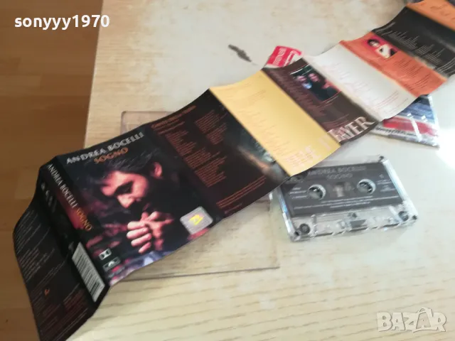 andrea bocelli-original tape 0812241232, снимка 6 - Аудио касети - 48267350