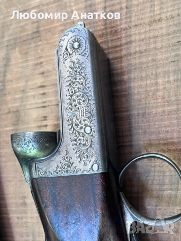 Английска успоредка 12калибър, снимка 6 - Ловно оръжие - 41025045