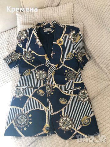 Сако лен къс ръкав