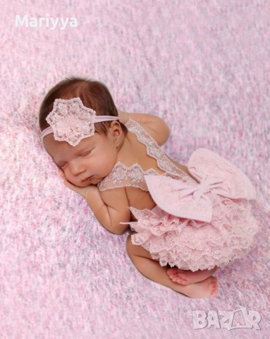 Комплект за фотосесия на новородено, снимка 1 - Комплекти за бебе - 44642690
