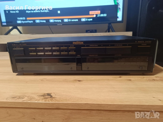 ReVox B260S FM Tuner – Висок клас , снимка 2 - Ресийвъри, усилватели, смесителни пултове - 52136510