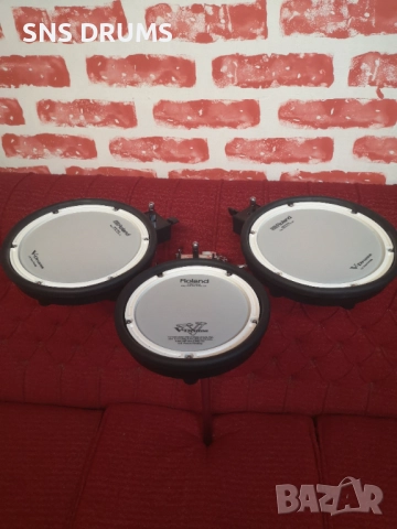 🥁 Продавам 3 броя оригинални Roland падове, снимка 4 - Ударни инструменти - 52723646