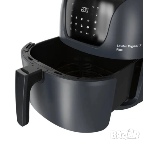 Еър фрайър Solac Léviter Digital 7 Plus – 7,4L капацитет, 1800W мощност и 10 автоматични програми, снимка 6 - Друга електроника - 51896374