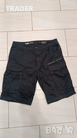 къси гащи панталони армейски бермуди G-STAR Raw Denim  черни